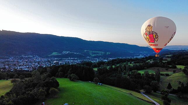 Bild 10: Traumhafte Bilder: Ballonfahrt zum Sonnenaufgang über Wehr