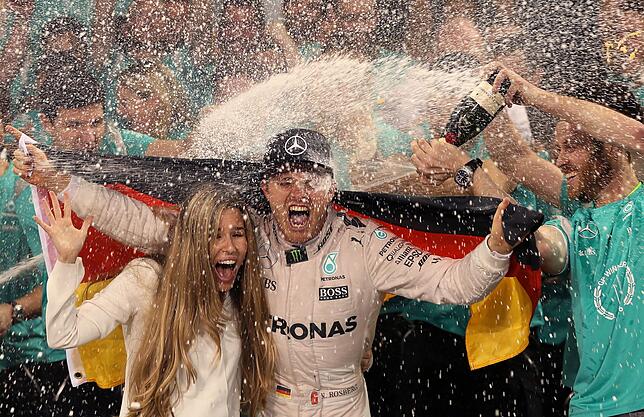 Nico Rosberg hat 2016 den WM-Titel in der Formel 1 geholt. Seinem Vater war das 1982 gelungen.