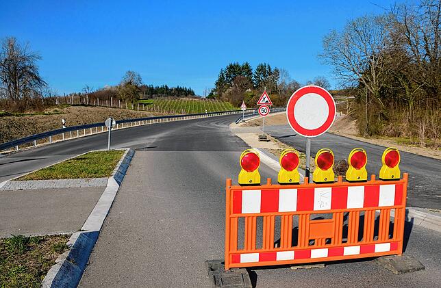 Bis zum Freitag, 3.&nbsp;April soll die Rengoldshauser Straße voraussichtlich gesperrt bleiben. Die Umleitung nach Salem erfolgt über ...