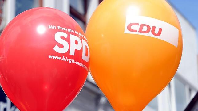 SPD und CDU gewinnen Prozentpunkte hinzu.