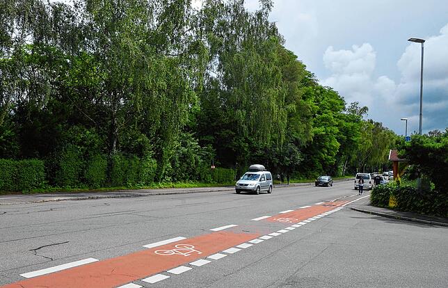 Der Ausgang der Unterführung soll hier auf die Ensisheimer Straße stoßen.