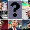 Anne-Sophie Mutter, Sabine Spitz, Georges Ganswein, Jugé Law, Ottmar Hitzfeld, Max Motzky and Uwe Wasmer (from top left in…