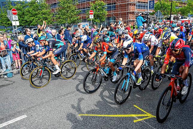 Die Deutschland Tour ist das radsportliche Spitzenereignis unter den Etappenrennen in Deutschland. Diese Aufnahme stammt von der ...