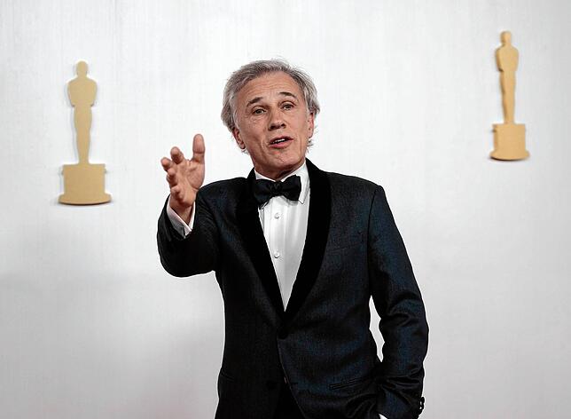 Ihn kennt jeder: Christoph Waltz kommt zur Oscar-Verleihung.
