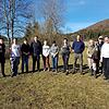 Die Schüler der Hans-Thoma-Schule Bad Säckingen Mariel, Fabriel, Leon, Kastriot, Lea, Bianca und Francesca wurden bei ihrem Schulprojekt ...