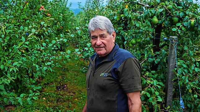 Ein Herz für Obstbau: Hans-Peter Felber feiert seinen 80. Geburtstag. BILD: JULIA BECKER