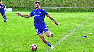 Jugend forsch(t): Robin Maier kommt aus dem Nachwuchs des SC Freiburg zurück und belebt den Angriff der SG Mettingen/Krenkingen.
