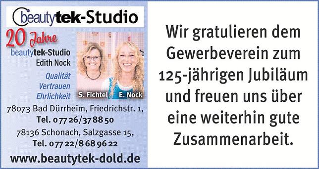 Bild 10: 125 Jahre Gewerbeverein Bad Dürrheim: Handel und Dienstleistung dominieren heute