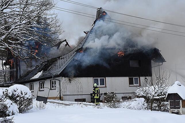 Bild 24: Bilder vom Großeinsatz der Feuerwehr
