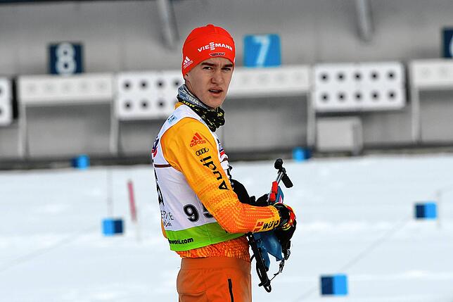 Fabian Kaskel, Biathlet aus Bad Säckingen: &bdquo;Die Strecken sind relativ hoch gelegen &ndash; auf 1700 Metern. Da merkt man schon, ...