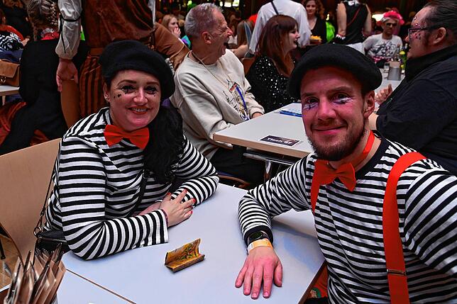 Bild 1: Hexenball: Mit Volldampf im Hexen-Express
