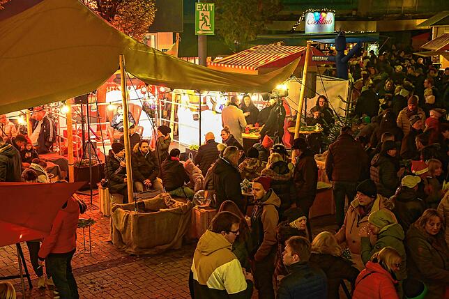 Auf dem Schwenninger Weihnachtsmarkt ist auch immer viel los.