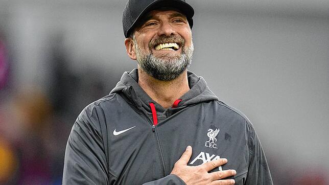 Jürgen Klopp im Februar 2024, hier noch als Trainer des FC Liverpool. Nach seiner Auszeit kehrt Klopp auf die Fußball-Bühne zurück – und ...