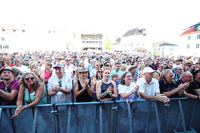 Auf dem Markdorfer Marktplatz finden auch 2026 wieder Konzerte statt. Das Open Air Festival geht von 17. bis 20. Juni.