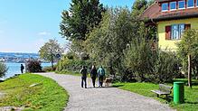 Könnte dieser Weg bald Erwin-Reisacher-Weg heißen? Darüber gibt es im Gemeinderat geteilte Meinungen. Der entsprechende Antrag wurde an ...