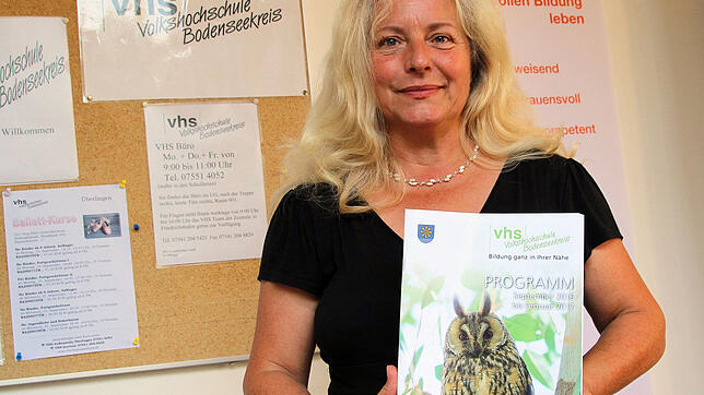 Heidi Menges leitet die VHS-Außenstelle in Überlingen.