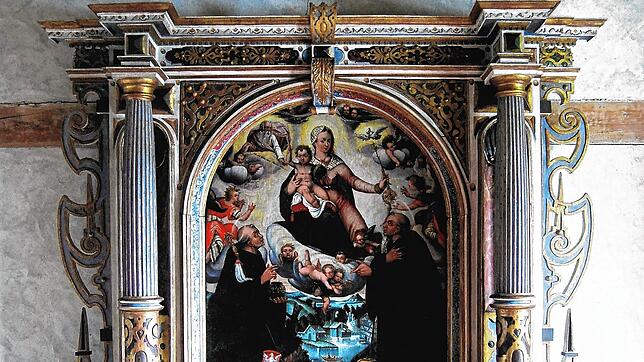 Der Renaissance-Altar vom Frauenberg, der heute im Kloster St. Georgen in Stein am Rhein steht.