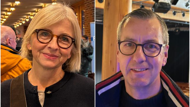 Sie möchten mehr Überlinger zur Wahl anstacheln: Dagmar Eckert von der Freien Kunstakademie (links) und Uwe Zscherp, Schuhhändler und ...