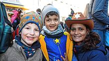 Bild : Jetzt geht&lsquo;s um die Wurst! Bilder vom Kaiserbrunnen am Rosenmontag