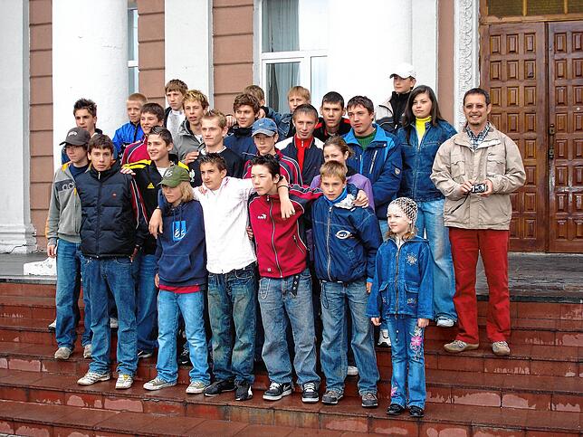 Junge Fußballer aus Kluftern haben im Juli 2006 Polozk besucht und auch der Schüleraustausch ist ein Erfolgsmodell.