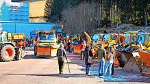 Winterdienst-Fahrzeuge in allen Variationen sind beim vierten Furtwanger Schneepflugtreffen anzutreffen.