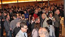 Hunderte Besucher waren am Sonntagabend zum Neujahresempfang von Stadt, den Kirchengemeinden und der Bundeswehr in die Stadthalle ...