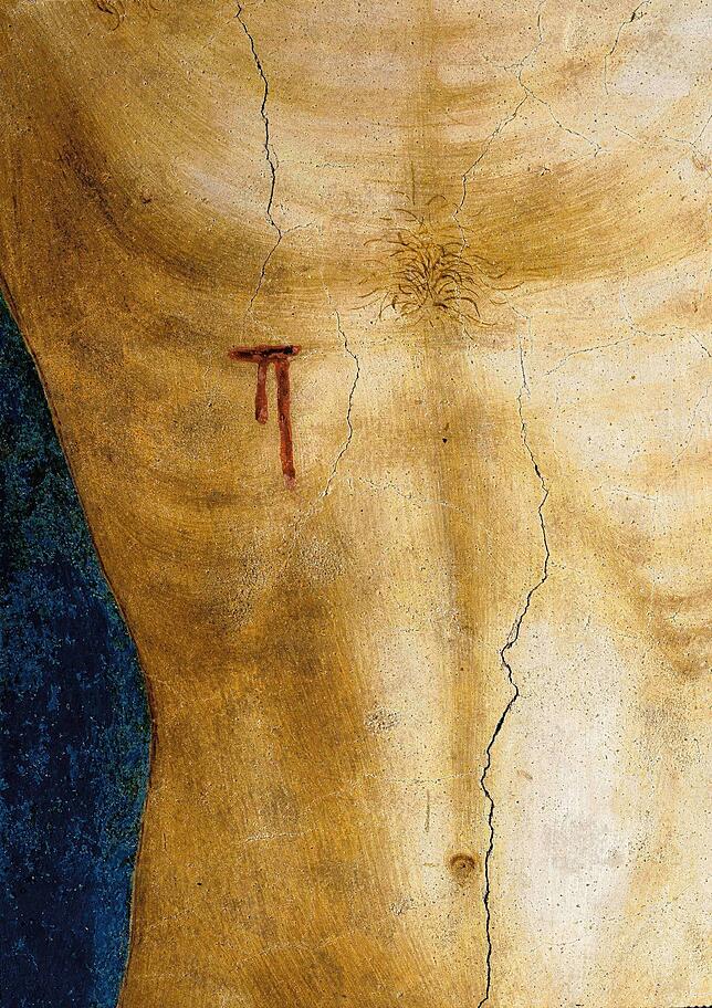 Ein Soldat hat die Seite von Jesus mit einer Lanze geöffnet. Dieser Schnitt habe ihm das Leben gerettet, sagt Johannes Fried.