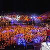 Frenetisch wurden die Toten Hosen von ihrem Publikum zum Start des festivals Stars in Town in Schaffhausen empfangen.