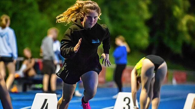 Starker Auftritt: Aline Schmidt von der LG Hohenfels &ndash; hier ein Archivbild &ndash; feierte beim Hallensportfest in Tiengen drei Siege.
