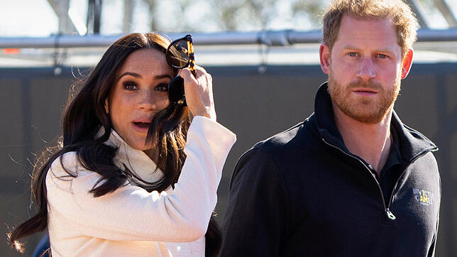 Prinz Harry und Meghan im Jahr 2022. Der britische Prinz kommt zur Krönung seines Vaters, Meghan bleibt in den USA.