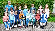 Grundschule am Heidenstein Klasse 1a: 16 Kinder besuchen die Klasse 1a der Grundschule am Heidenstein in Schwörstadt. Klassenlehrerin ...