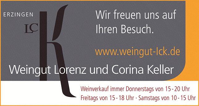 Bild 5: Sommerweinauslese im Weingut Lorenz und Corina Keller: Gute Unterhaltung bei einem leckeren Glas Wein