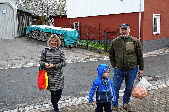 Andrea Winter bezeichnet den Taubenmarkt als Glücksfall für die Region und die sonntäglichen Kunden.