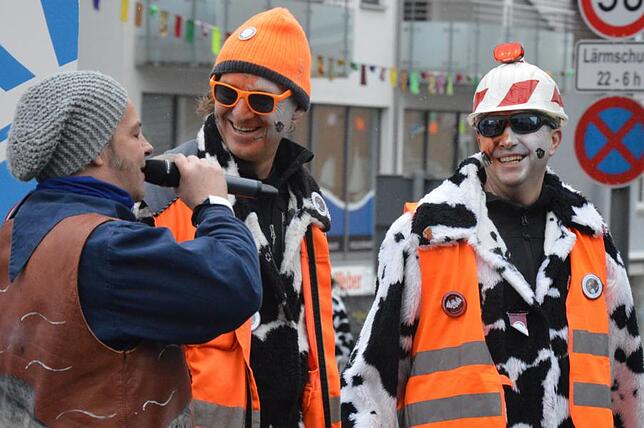 Bild 30: Bilder vom Narrensprung beim Ringtreffen des Alemannischen Narrenrings (Teil 1)