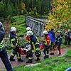Eines der beiden Szenarios bei der ersten kreisübergreifenden Katastrophenschutzübung ist ein Massenanfall von Verletzten (MANV). Hier ...