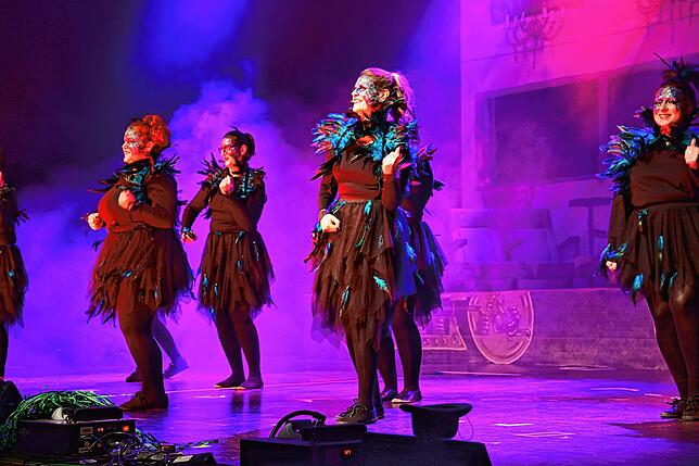 Bild 21: Hexenball: Mit Volldampf im Hexen-Express