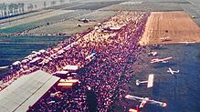 Hier gibt es kein Rätselraten um das Datum: Die Luftaufnahme entstand am 21. September 1980 um 16.10 Uhr und zeigt den großen ...