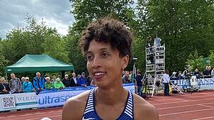 Freut sich auf die WM: Malaika Mihambo. (Archivbild)