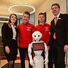 Nova Pepper ist der neue Sympathieträger der Sparkasse Schwarzwald-Baar. Der Roboter soll die Kunden auf unterhaltsame Weise mit der ...