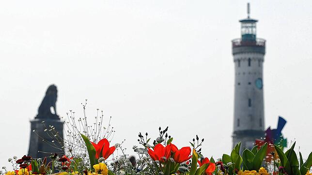 Der südlichste Leuchtturm Deutschlands in Lindau öffnet wieder