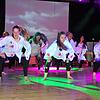 Michael Jacksons Thriller-Tanzgruppe eröffnete den zweiten Musical-Teil.