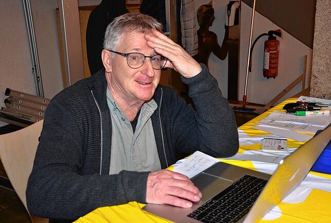Kinder-Theaterfestival-Macher Claudius Beck ist sehr zufrieden mit den Besucherzahlen.