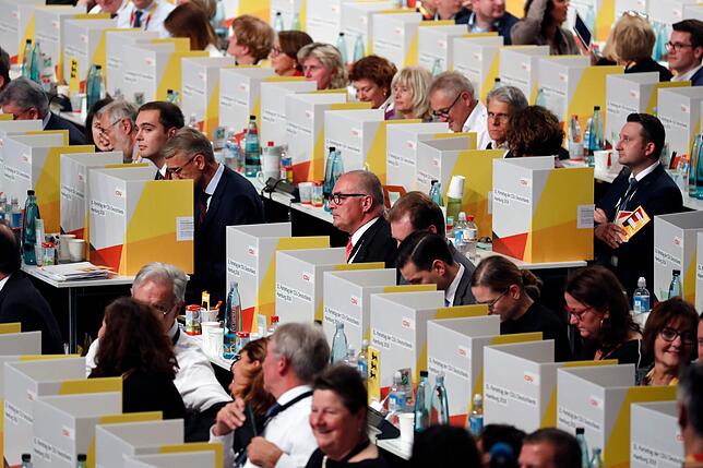 GERMANY-POLITICS-CDU-CONGRESS