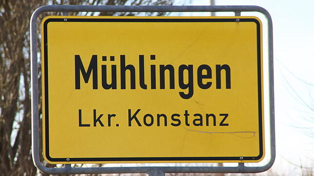 Das Ortsschild der beschaulichen Gemeinde Mühlingen. Bild: Doris Eichkorn