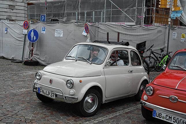 Bild 3: Bilder vom Treffen der Vespa-Freunde und Fiat-500-Liebhaber bei der Italienischen Woche in Markdorf