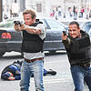 Die Schauspieler Daniel Roesner als Polizist Paul Renner (links) und Erdogan Atalay als Polizist Semir Gerkhan sind die Hauptfiguren der ...