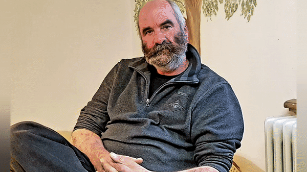 Bild : Der Obdachlose Michael Müller hat Angst vor dem Winter in der Corona-Pandemie in Konstanz: &bdquo;Komme mir vor, als wäre ich verflucht&ldquo;
