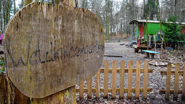 Der Waldkindergarten Martinsbühl in der Singener Südstadt ist noch immer verwaist. Nach den Verwüstungen in der Vorwoche werden die ...
