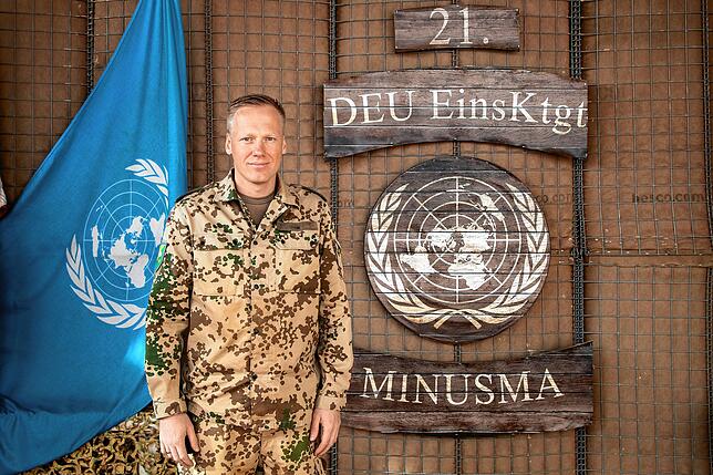 Oberstleutnant Timo Elbertzhagen.