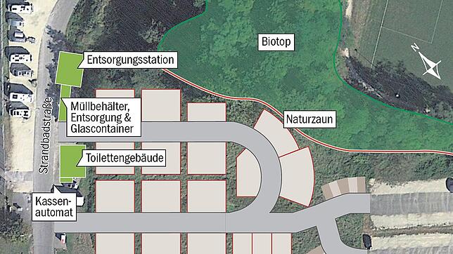Bild : Ein Platz für Wohnmobilisten in Radolfzell
